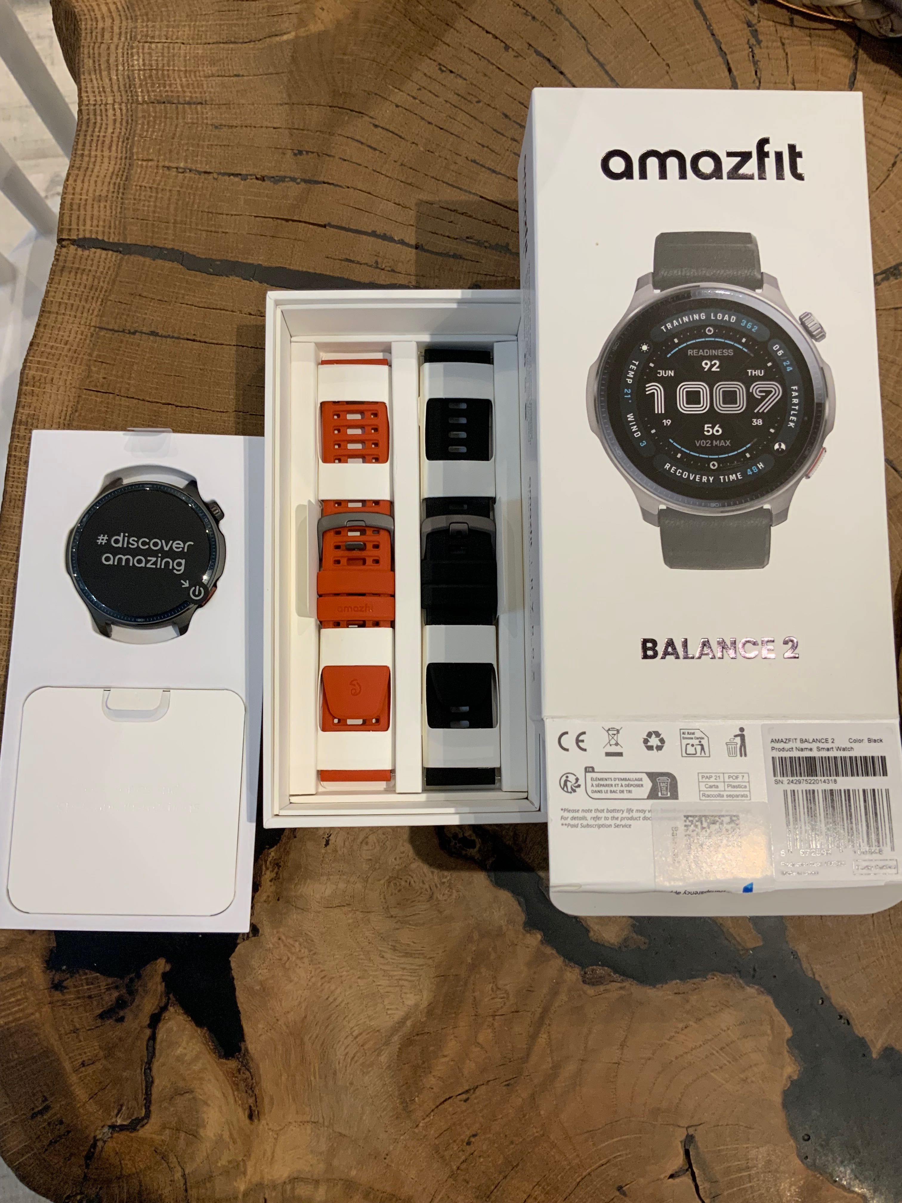 Amazfit balance 2.Nowy,komplet,dodatki.