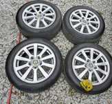 Felgi aluminiowe 16" z oponami do  Bmw 1  super stan