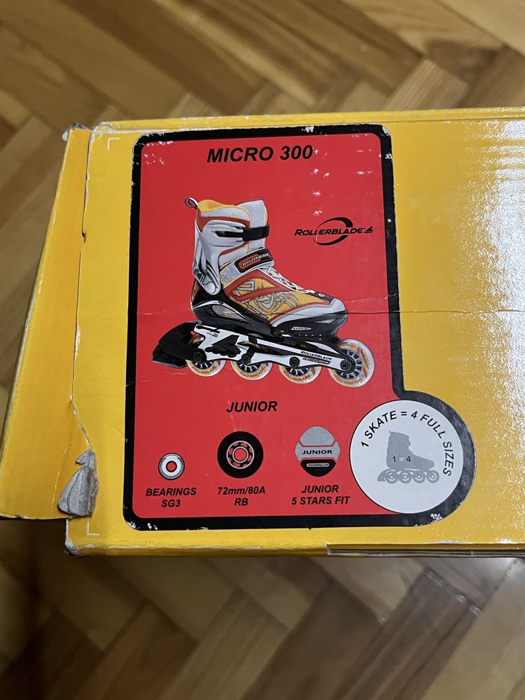rolki Rollerblade Micro300 junior 36-40