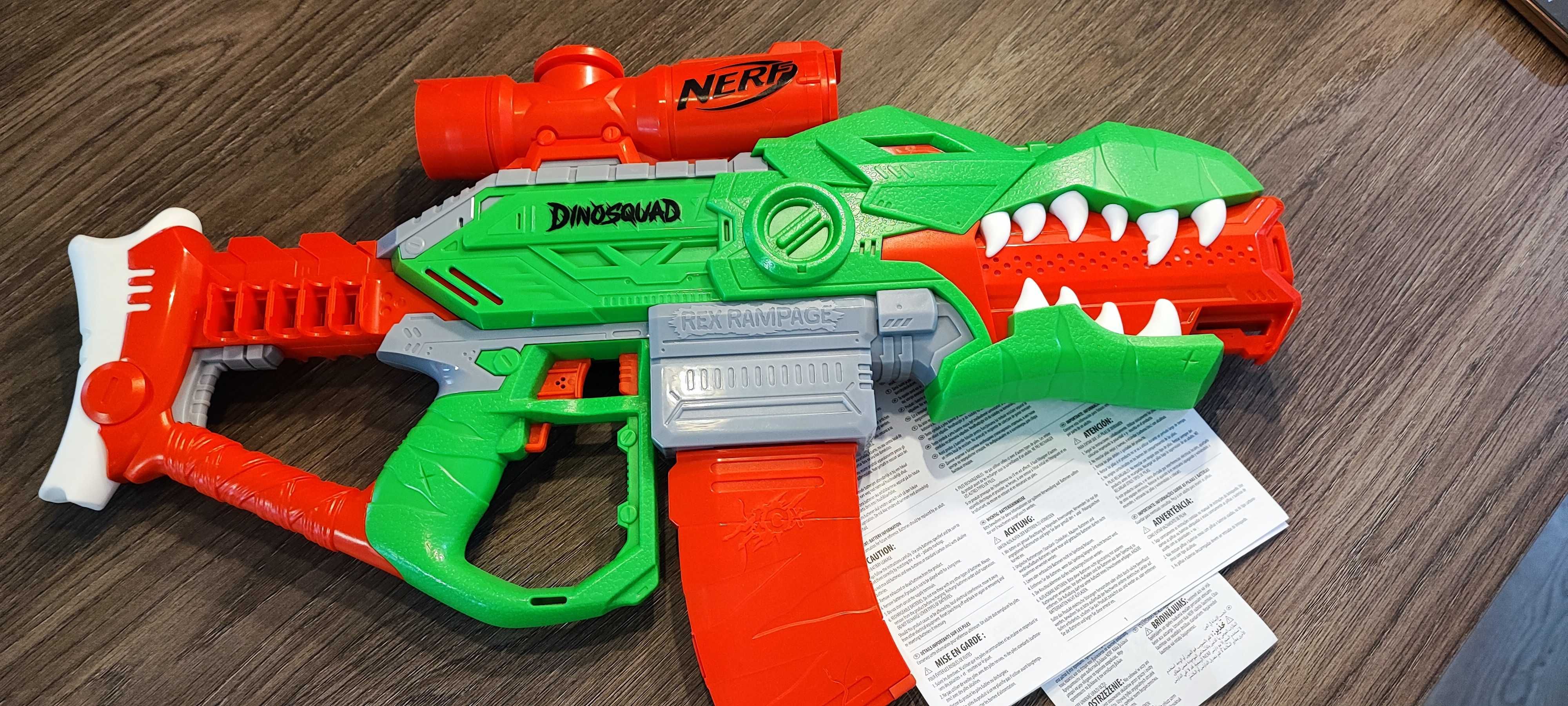 Nerf Dinosquad Rex Rampage Karabin Zmotoryzowany