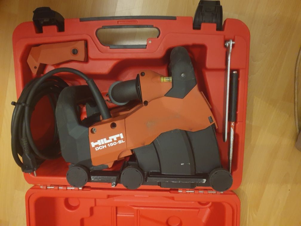 Bruzdownica Hilti dch 150-sl nie młotowiertarka piła laser niwelator