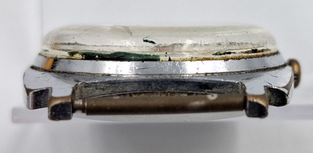 Stary zegarek mechaniczny kolekcjonerski uszkodzony Zim
