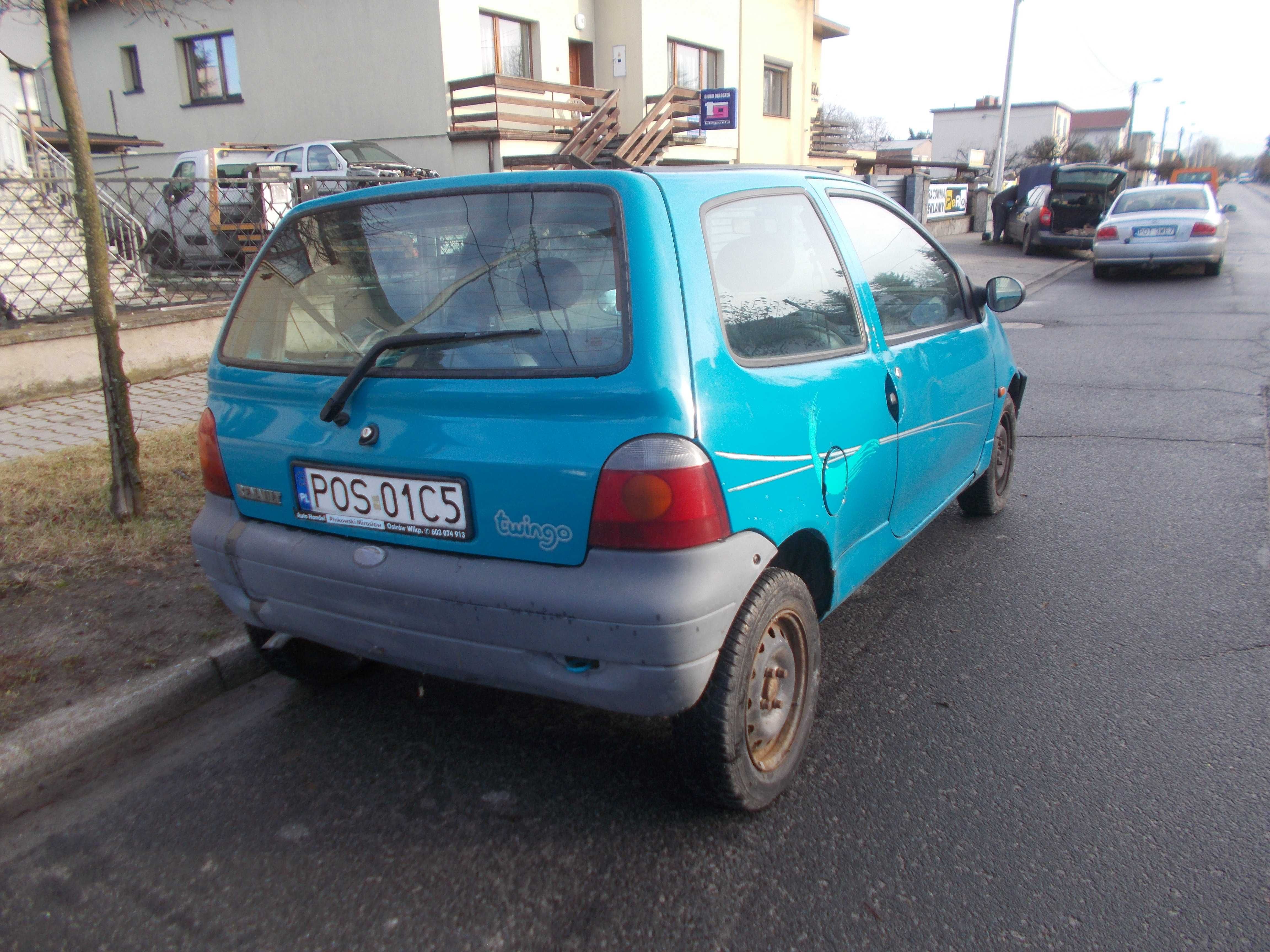 Renault Twingo na czesci Twingo 1  95 rok  silnik 1,2