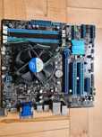 Płyta główna Asus P8B75-M, DualDDR3 + i5-3470 4x3.2 GHz + chłodzenie