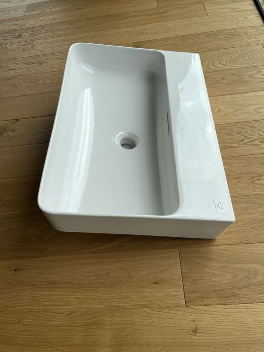 LAUFEN VAL umywalka scienna 600X420mm SAPHIRKERAMIK