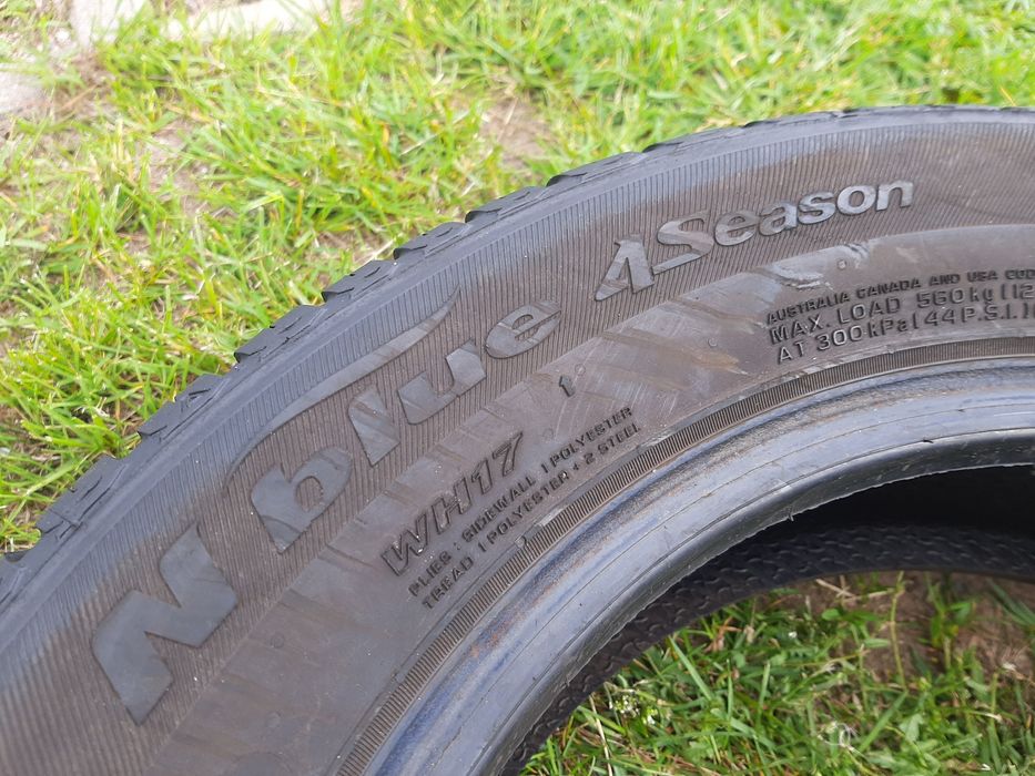 2x Opony całoroczne 185/65R15 Nexen NBlue 4Season 7mm 2022r