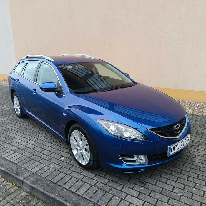 Mazda 6 GH Lift 2.0 CRDI 92tys km Aurora Blue Bezwypadkowa Full Serwis