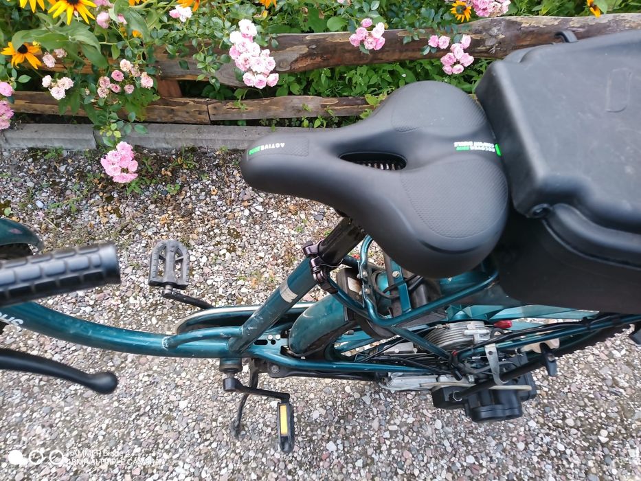 Rower z silnikiem spalinowym Sachs 301a doinwestowany