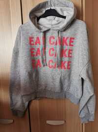 Bluza  z kapturem sinsay eat cake L