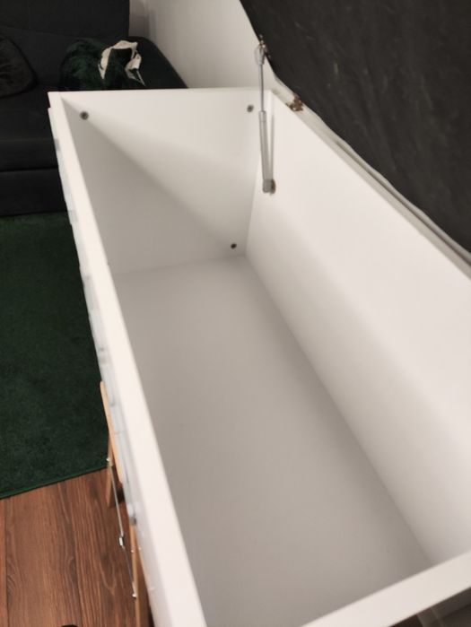 Skrzynia/kufer na zabawki z siedziskiem „Moje Skarby” 80×42×46 cm