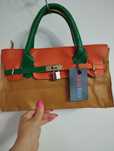 Nowa torebka M&M Bags w 2 kolorach Camel i pmarancz