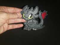 Patch Termocolante Dragão Fúria da Noite