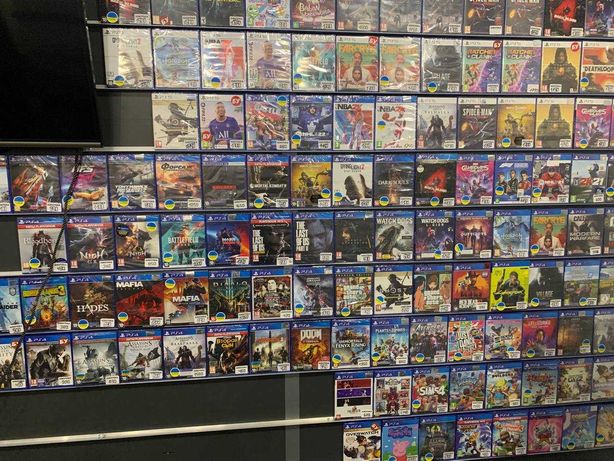 Коллекция дисков PS4