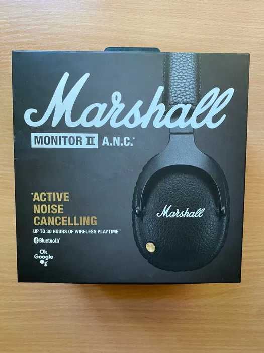 Навушники Marshall Monitor II ANC - чорні