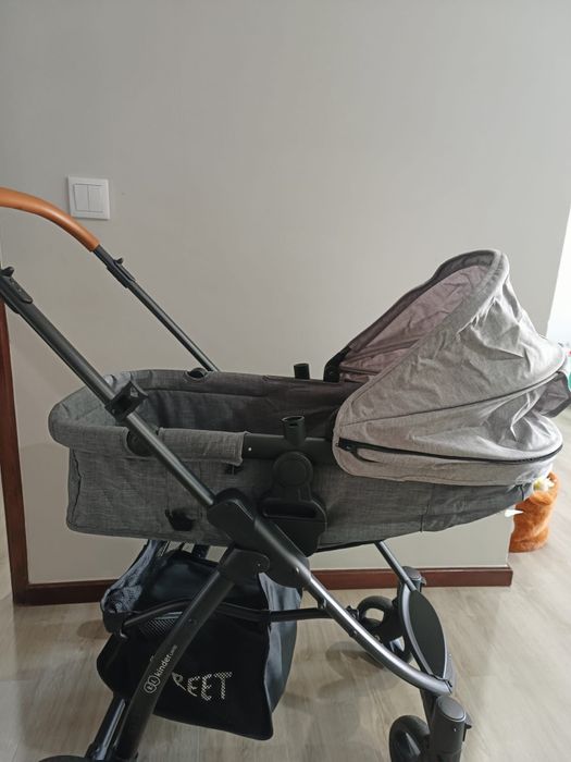 Carrinho de Bebé KINDERKRAFT Esme Multifuncional 3 em 1