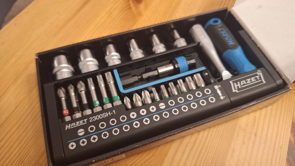 Zestaw bitów Hazet, nowy 39 części