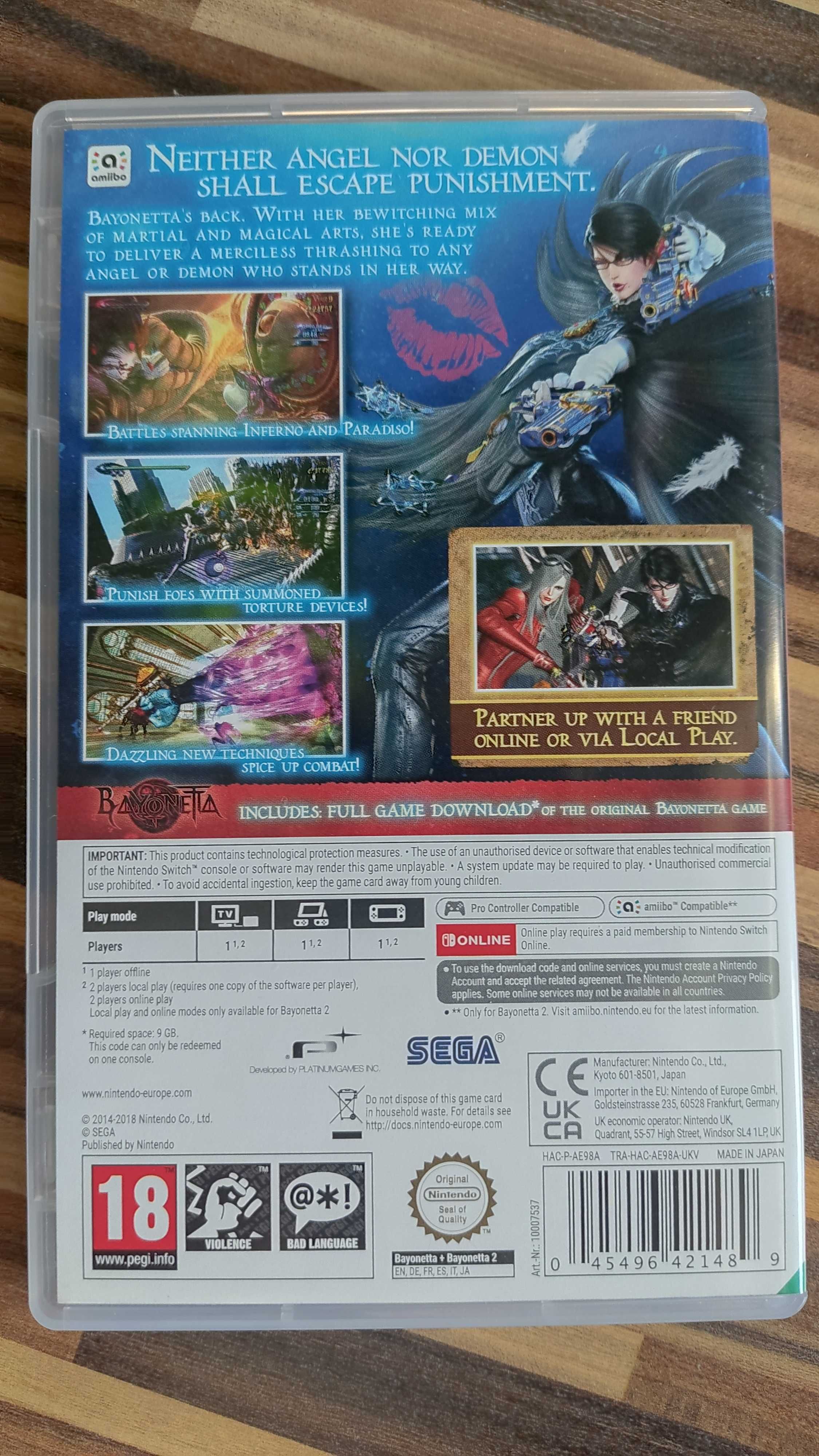 Bayonetta 2 switch jak nowa