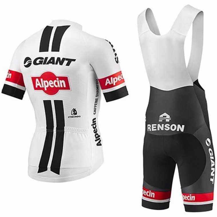 Giant męski komplet strój rowerowy koszulka spodenki XL