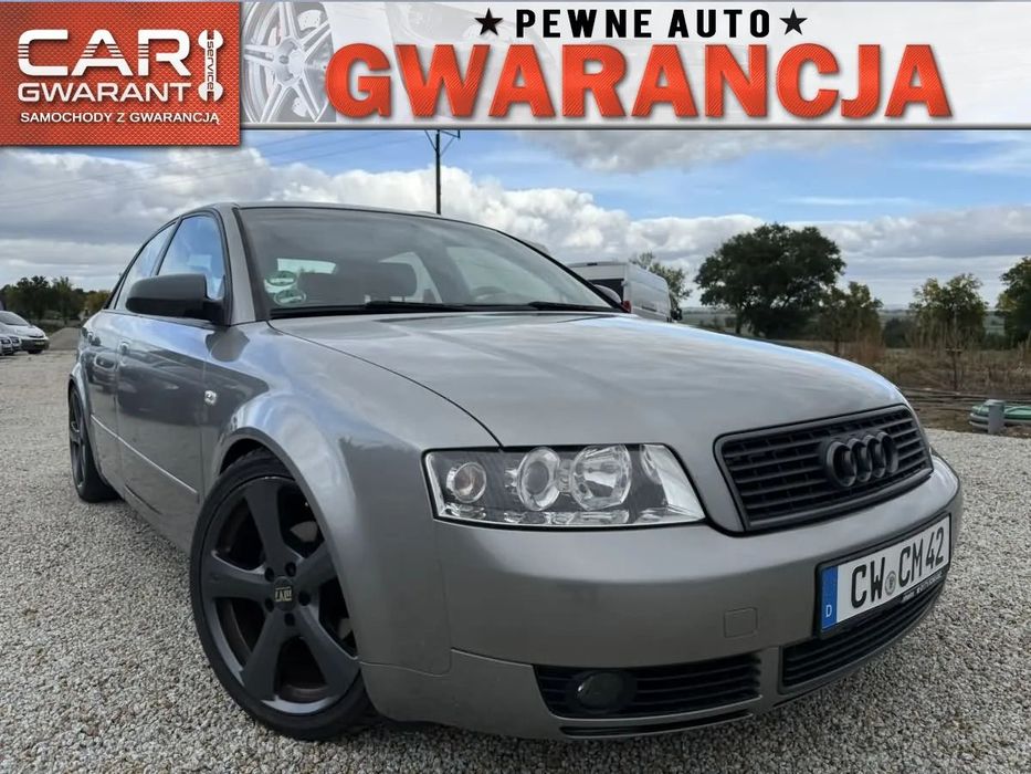 Audi A4 B6 2004r 1.6 MPI ALU 18 podgrzewane fotele tempomat PDC Gwarancja