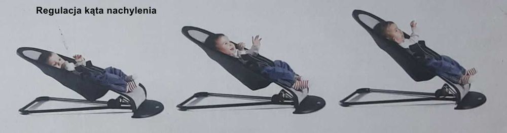 Leżaczek-bujaczek renomowanej firmy BabyBjorn. Stan idealny. Okazja!
