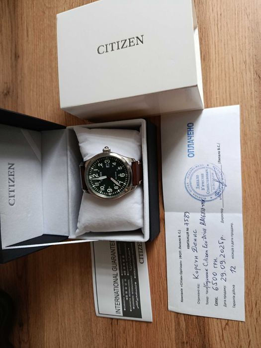 Годинник CITIZEN Eco Drive BM6838-09X
