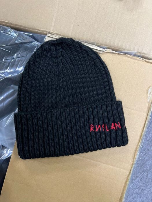 Шапка жіноча зимова  шарф чорна коричнева ryslan baginskiy  багінський