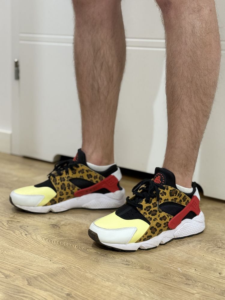 Nike Air Huarache “SNKRS Day” Leopard Print – rozmiar 44 - super stan