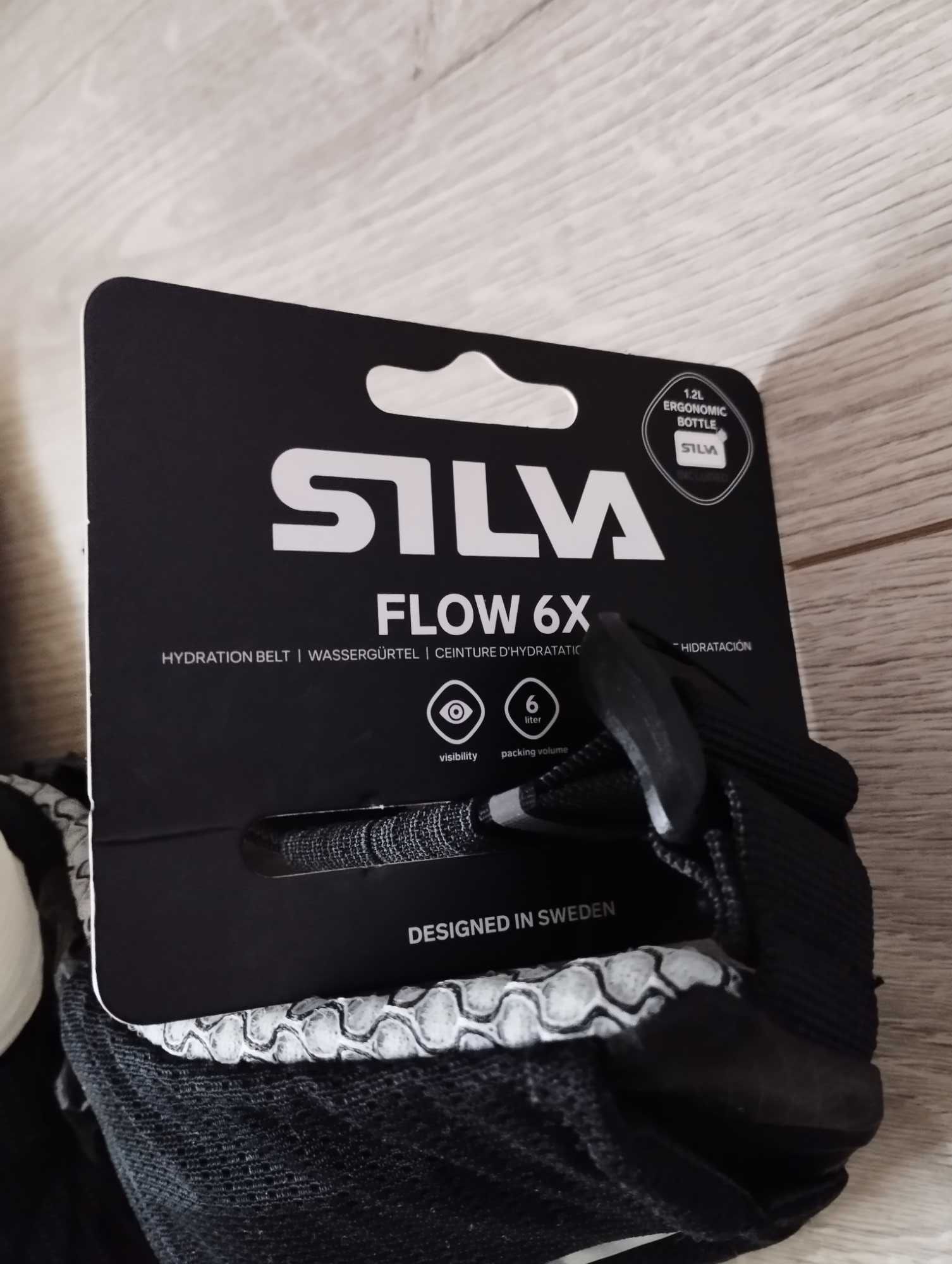 Nowa Saszetka biodrowa nerka z butelką Flow 6X 1.2 litra Silva