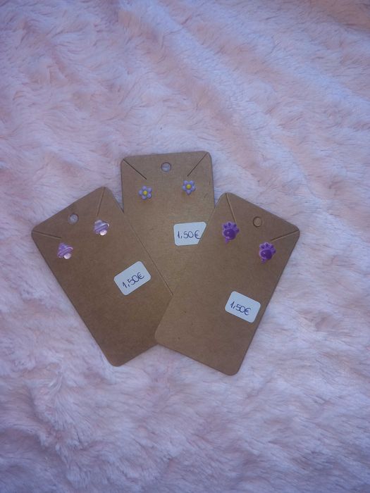 Par de brincos novos