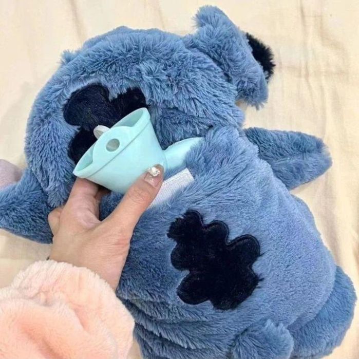 Стіч грілка, Stich Lilo,м'яка іграшка дитяча грілка, 500мл, тренд, хіт