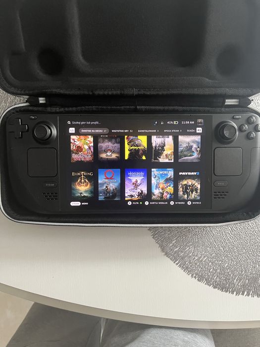 Steam Deck OLED 1tb używany okolo tygodnia