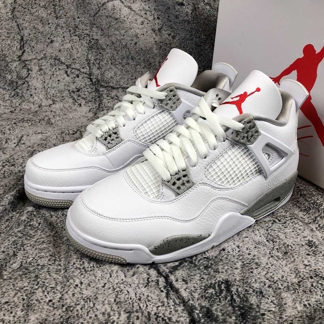 Jordan4Air4RetroWhite OreoUnisexTrampki R.44