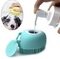 Silikonowa myjka dla zwierząt gąbka