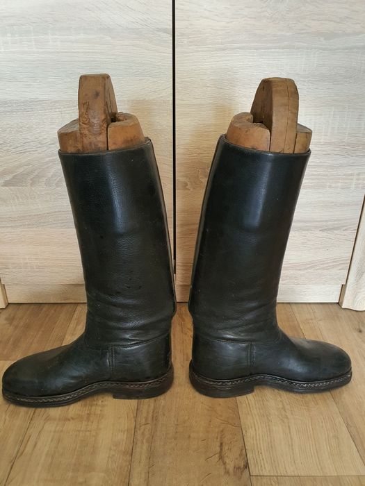 Oryginalne skórzane buty wojskowe r.42