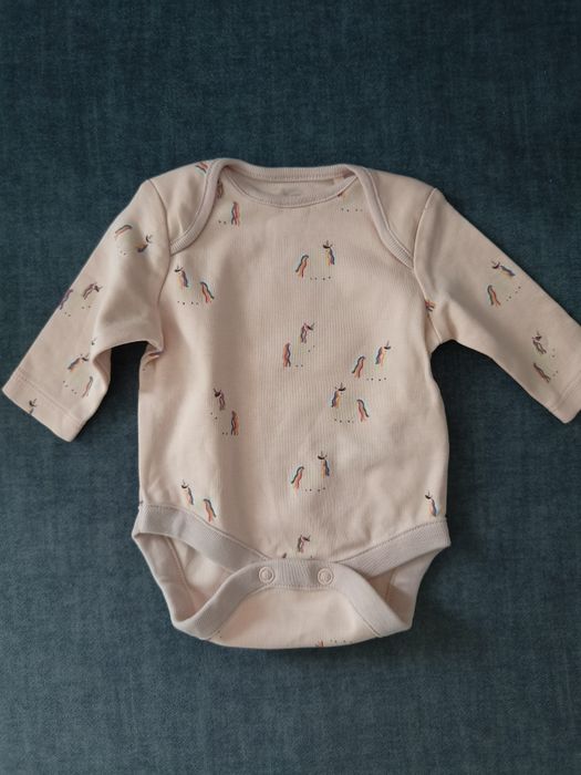 Боді з довгим рукавом Next, перший розмір, 50 см