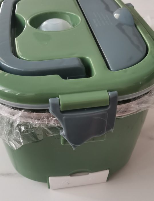 Elektroniczna lunchbox 100W 3w1, przenośna, stalowa - DEFEKT