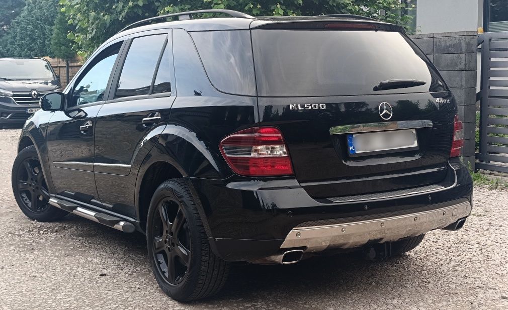 Mercedes ML 500 V8 M113 LPG 4 matic, zadbany, bogate wyposażenie.