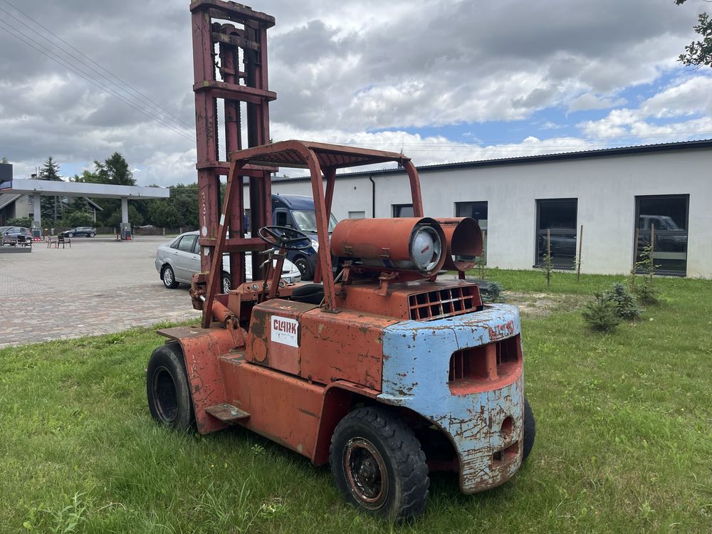 Widlak Clark C500Y80, wózek widłowy, 6t