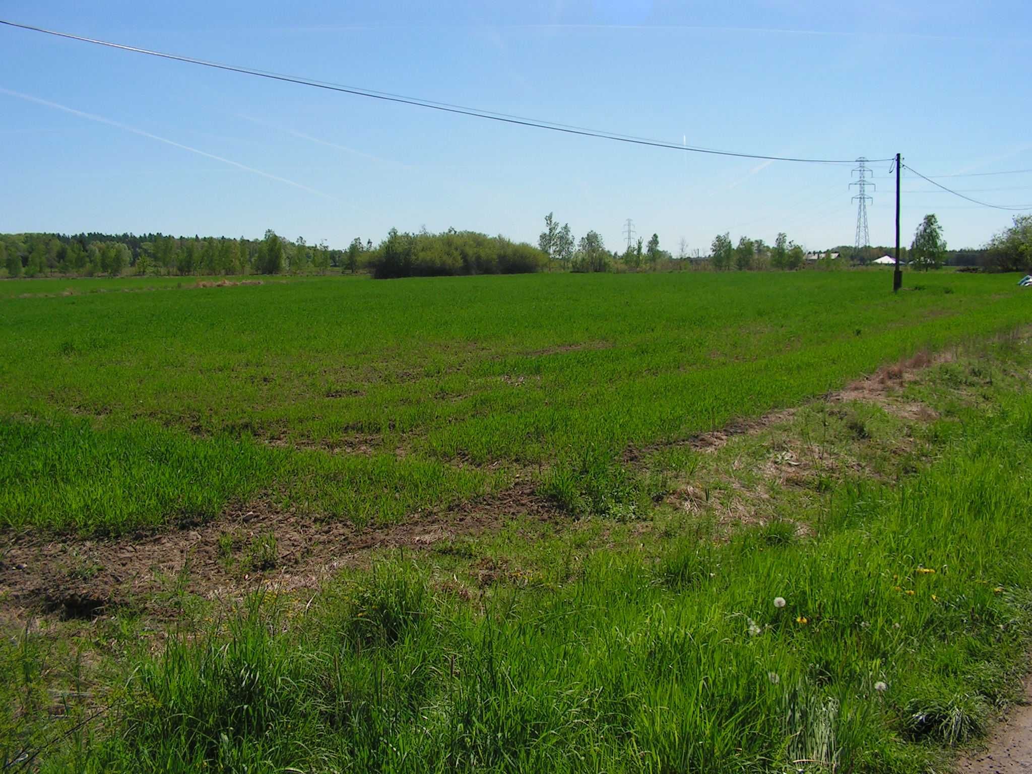 Działka budowlana 1200m2 i Rolno-budowlana 1ha