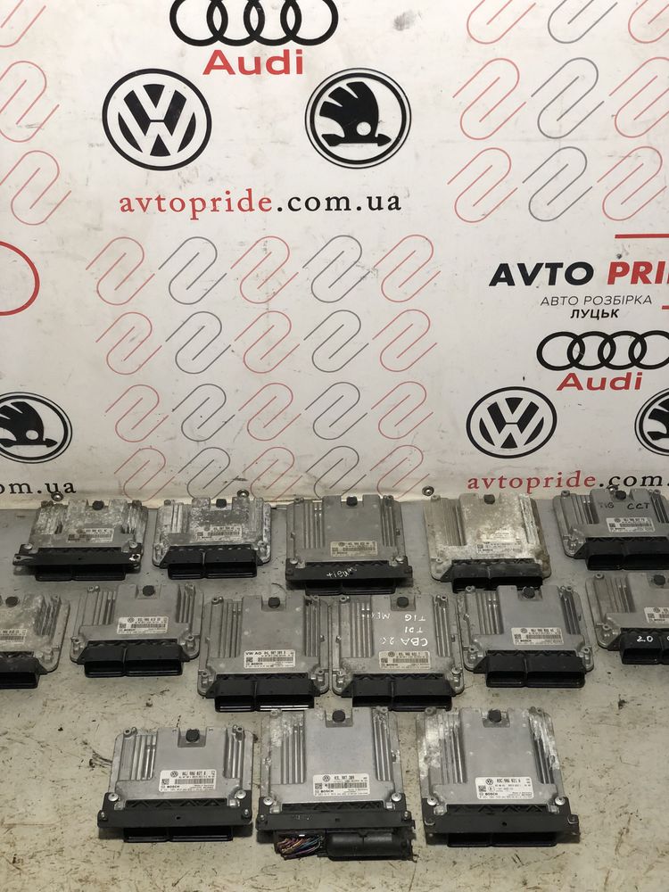 Блок управления двигателя ЕБУ Vw passat tiguan golf skoda