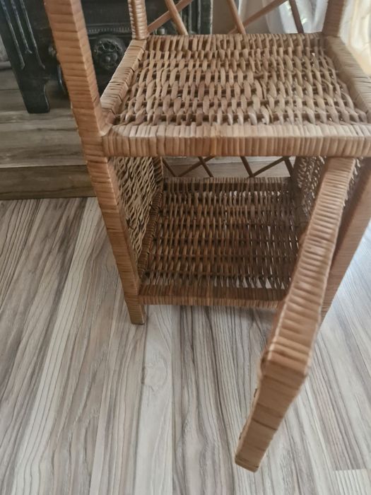 Urocza wiklinowa szafka styl Boho, Rus8