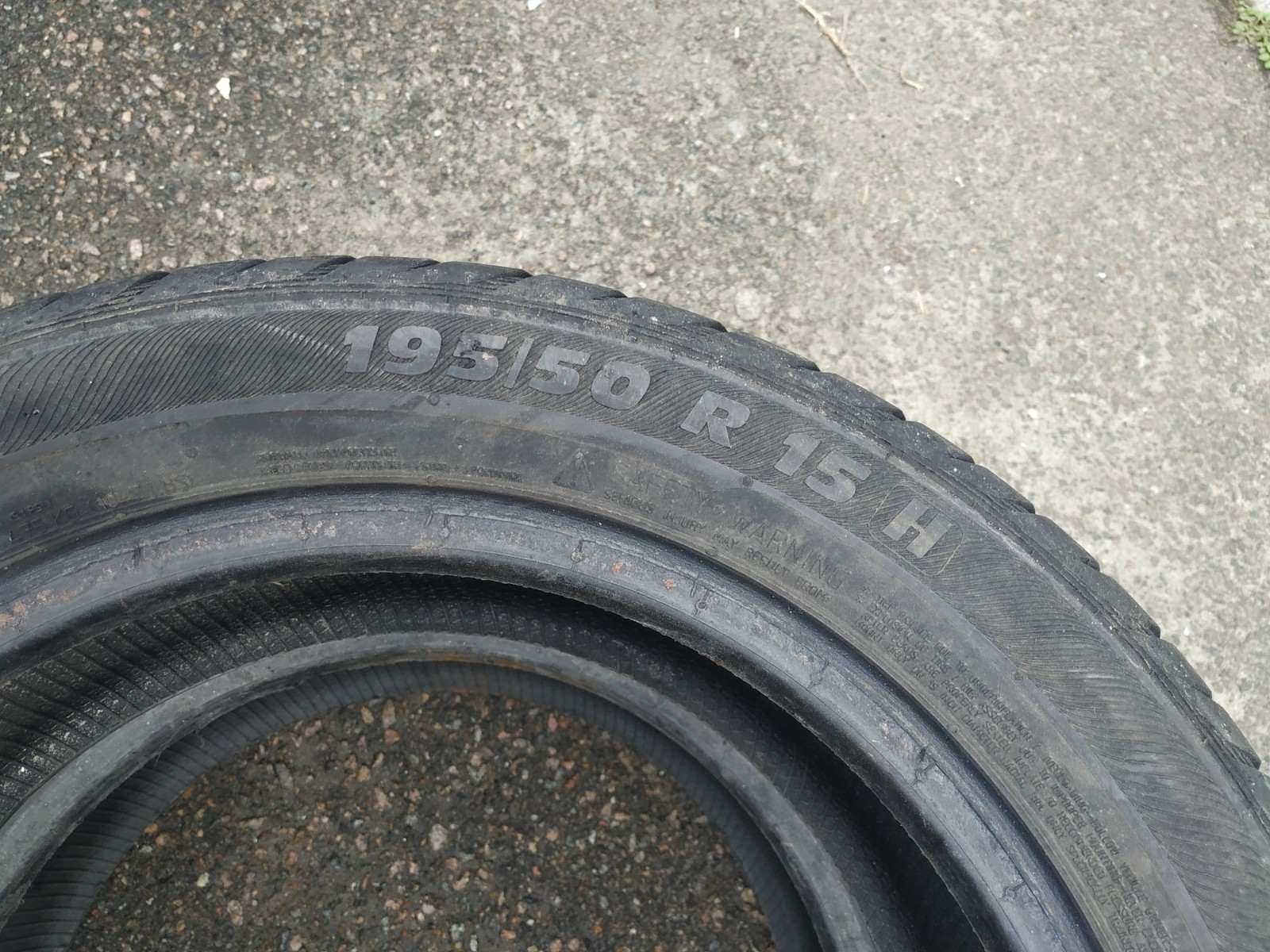 Літня пара шин на Smart 195/50R15 Semperit