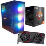 Komputer Gamingowy Ryzen 5 / RX 5700 / 16GB RAM / SSD / Win 11