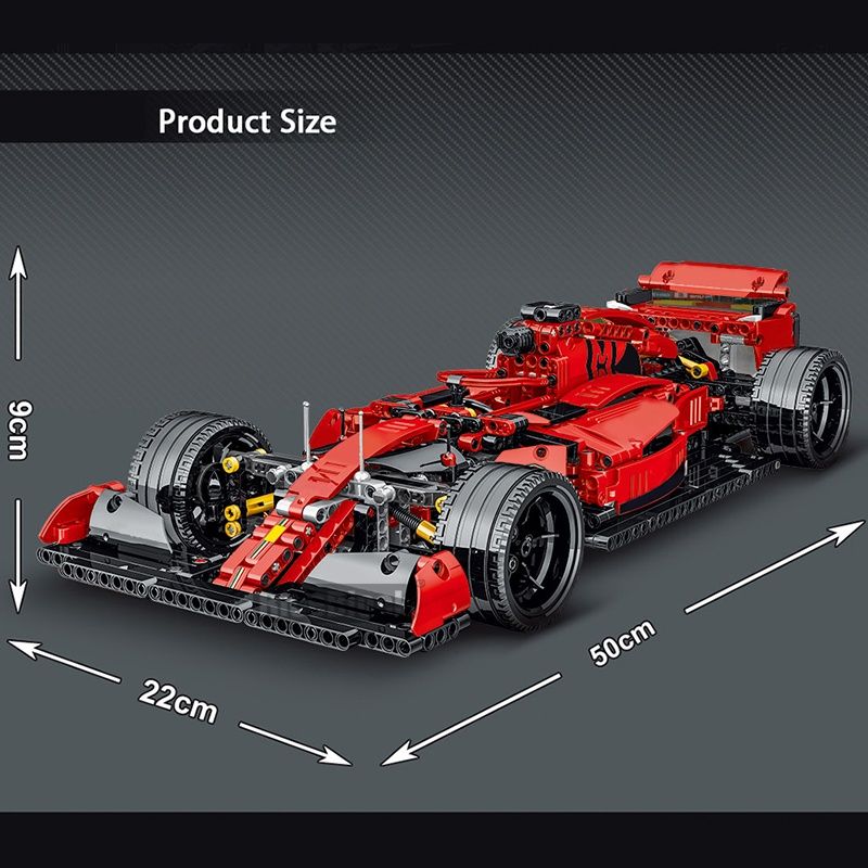 Klocki technic formuła F1 Ferrari SF90 1099 elementów