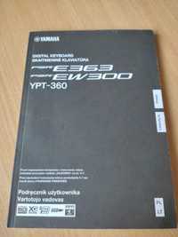 Instrukcja obsługi keyboard Yamaha E363