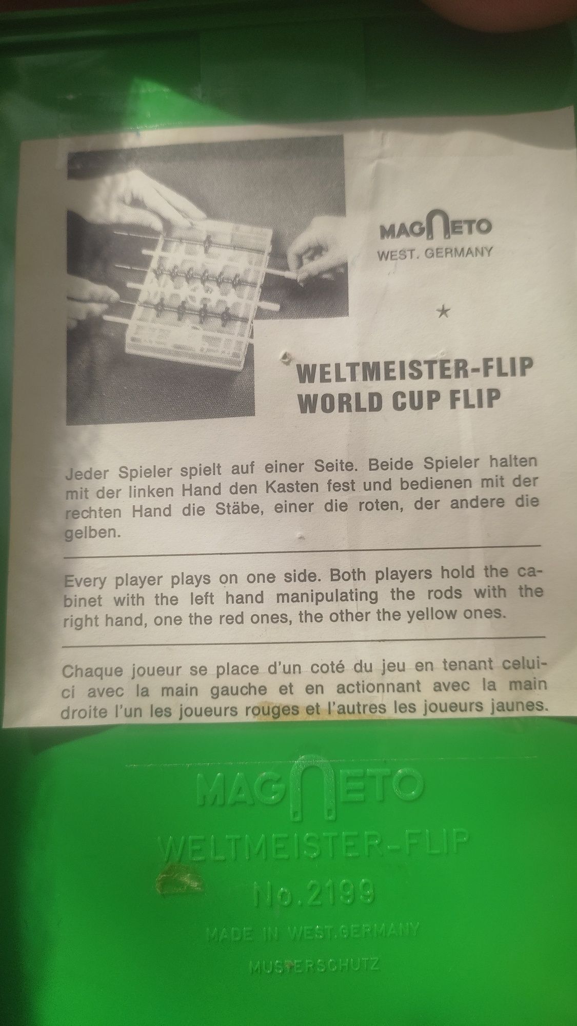 Piłkarzyki,micro futbol vintage