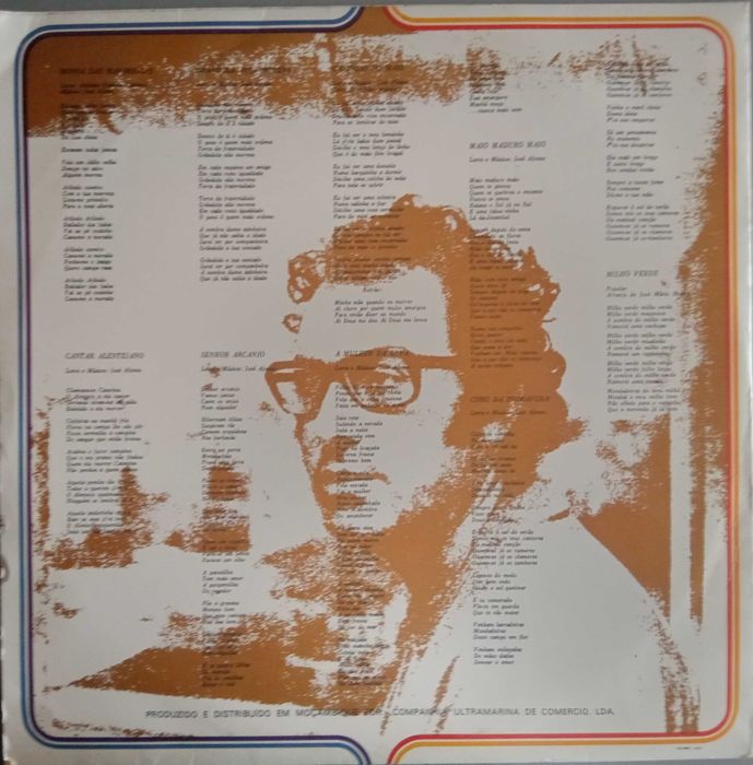 José Afonso	- - - - -		Cantigas do Maio	- - - - -	LP