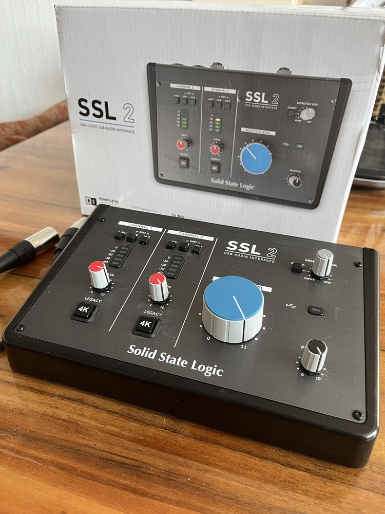 Nowy SSL 2 interface audio
