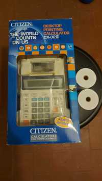 Máquina Calculadora de Secretária Citizen CX-32II (nova)