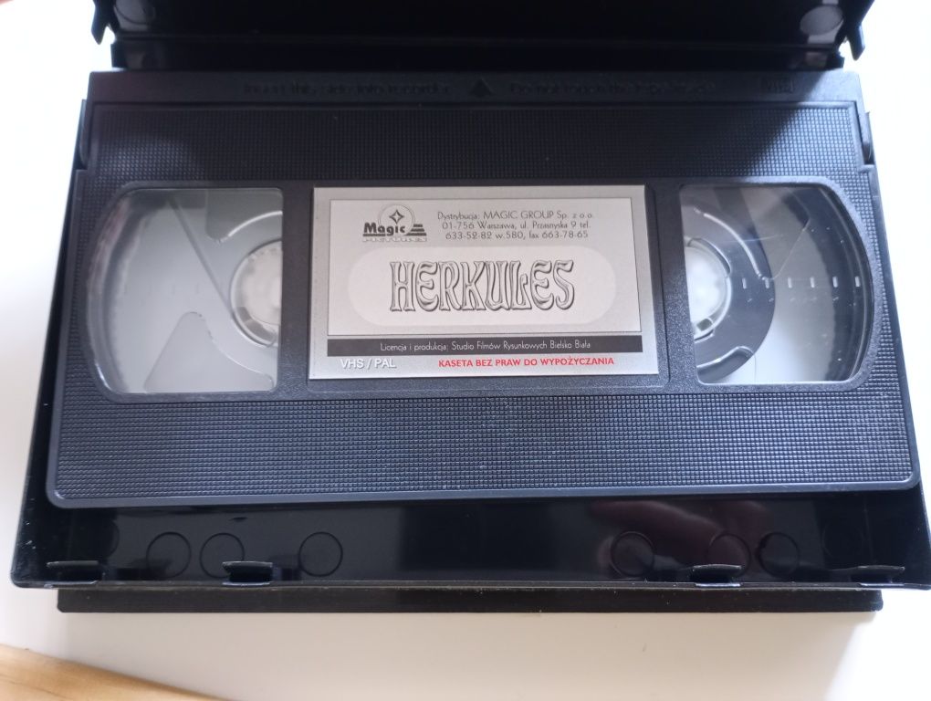 Herkules kaseta VHS